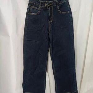 Mossimo Supply Co. Navy Straight Leg Jeans